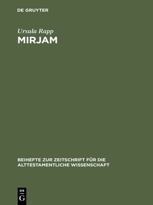 cover image of Mirjam